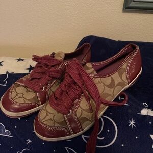 Authentic Coach tennis shoes
